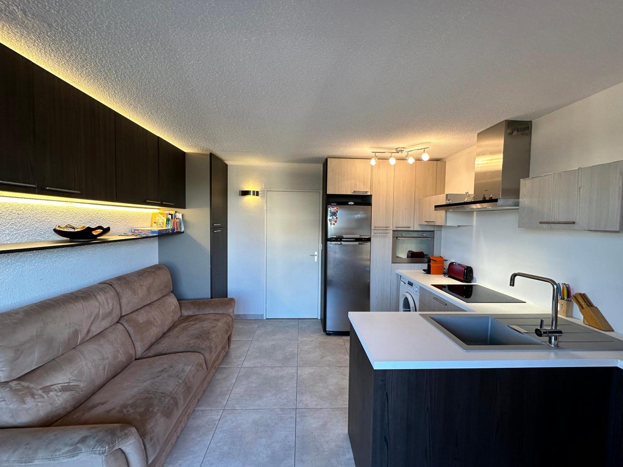 Appartement Studio Vue Sur La Marina 卡内 外观 照片